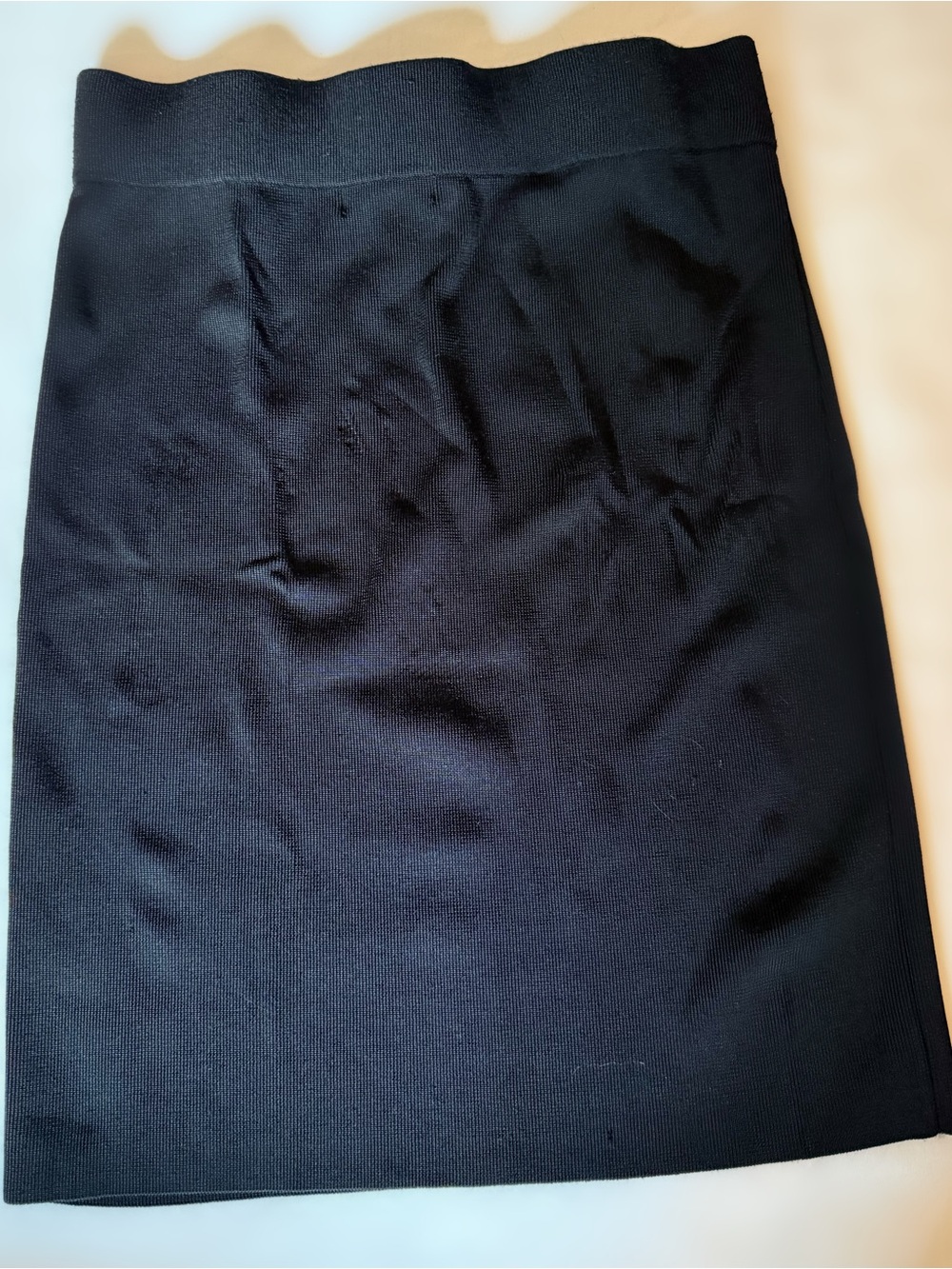 AQUA Black Bandage Bodycon Skirt Size Medium